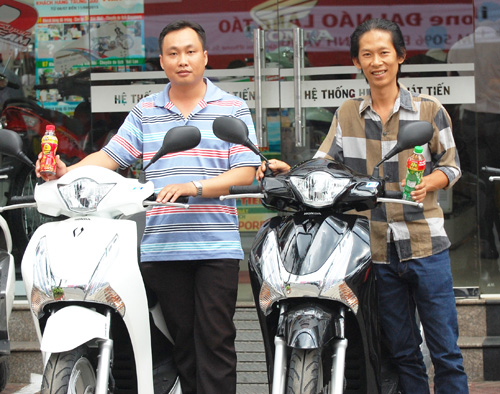 Trúng thưởng xe SH khi uống Trà Xanh Không Độ ảnh 1